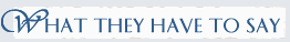 Testimonials of House Histories